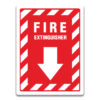 FIRE EXTINGUISHER SIGN AND LABELS