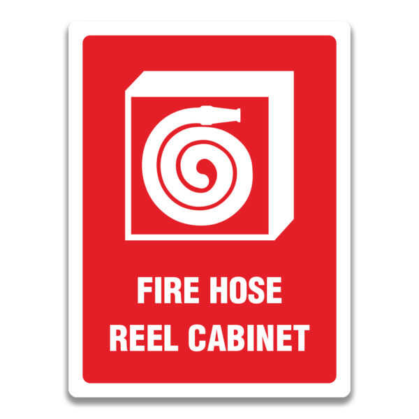 FIRE HOSE REEL CABINET SIGN