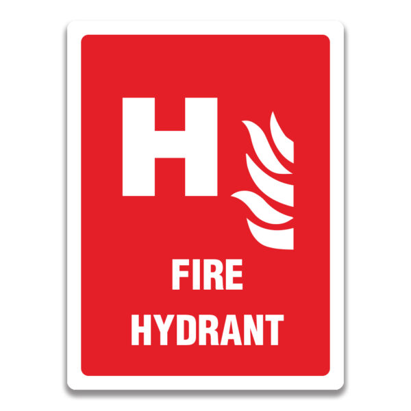 FIRE HYDRANT SIGN