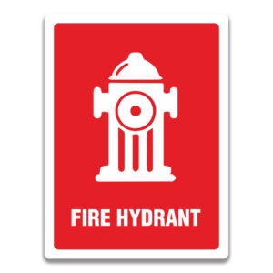 FIRE HYDRANT SIGNS